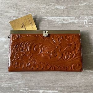 Patricia Nash Cauchy Tooled Leather Wallet - Florence
